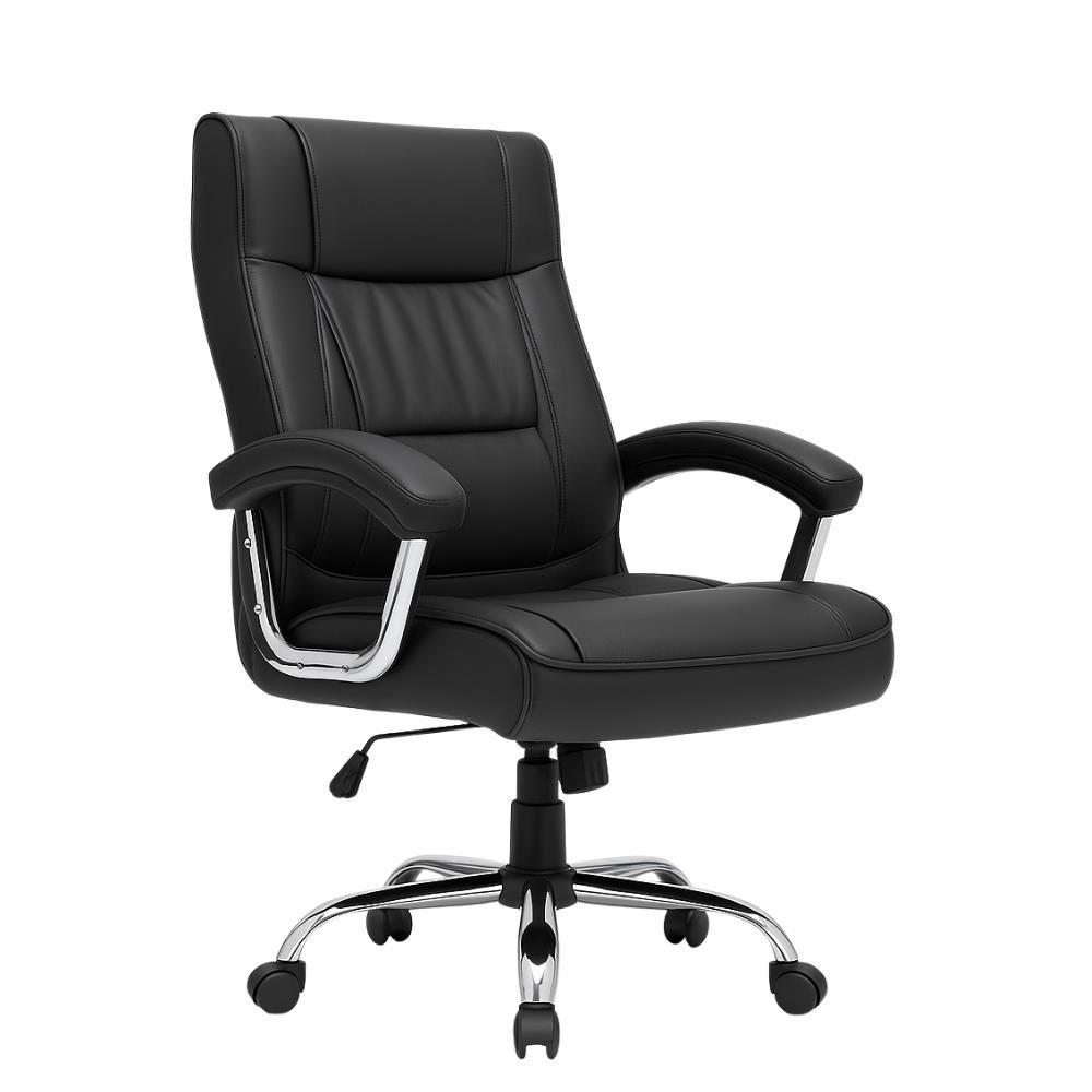SILLA DE OFICINA PRESIDENCIAL ERGONÓMICA - BOREAL NEGRO